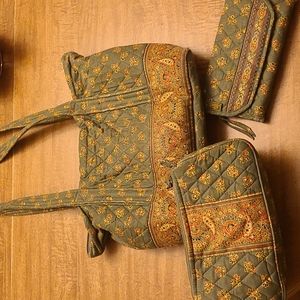 MaggiB purse, wallet and makeup bag